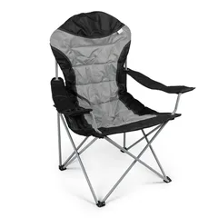 Dometic Kampa XL Folding High Back Chair (56 x 107 x 86 cm, Fog)