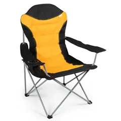 Dometic Kampa XL Folding High Back Chair (56 x 107 x 86 cm, Sunset)