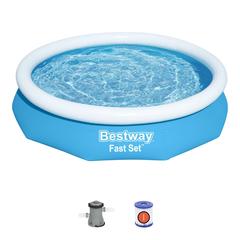 Bestway Fast Set Inflatable Pool Set (305 x 66 cm)