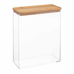 5Five Rectangular Container W/Bamboo Lid (4.3 L)