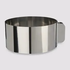 5Five Expandable Stainless Steel Cake Mold (18 x 16 x 7.5 cm)