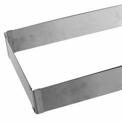 5Five Expandable Rectangular Stainless Steel Mold (27 x 18.8 x 5 cm)