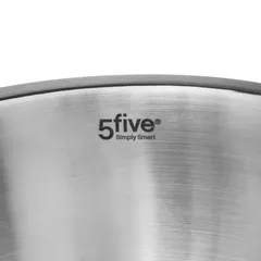 5Five Stainless Steel Mixing Bowl W/Rubber Edges (27 x 13.2 cm)