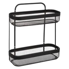 5Five 2-Level Metal Mesh Shelf (30.7 x 12 x 34.5 cm)