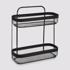 5Five 2-Level Metal Mesh Shelf (30.7 x 12 x 34.5 cm)