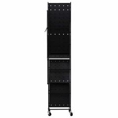 5Five 5-Level Folding Metal Shelf W/Wheels (70.5 x 36 x 164 cm)