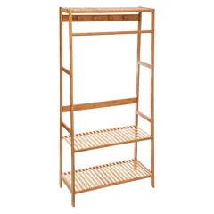 Gaia Bamboo Garment Rack (80 x 34 x 170.5 cm)