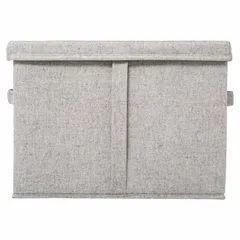 صندوق تخزين مع غطاء (35 × 31 × 25 سم)