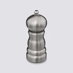 5Five Stainless Steel Peppermill (6 x 6 x 14.5 cm)