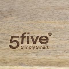 لوح تقطيع مستطيل من خشب المانجو 5فايف (48 × 2.5 × 26.5 سم)