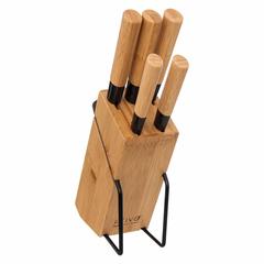 5Five Knife Set W/Stand (6 Pc.)