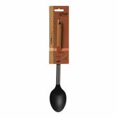 5Five Wood & Nylon Kitchen Spoon (6.9 x 6 x 34 cm)