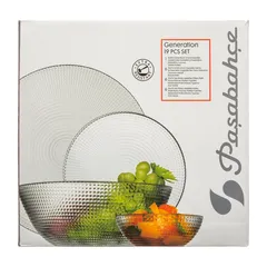 SG Generation Glass Dinnerware Set (19 Pc.)