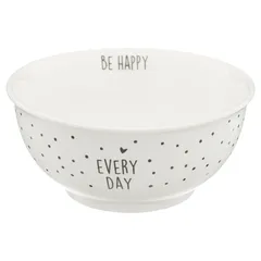 SG New Bone China Bowl (Assorted colors/designs, 14.2 x 6.5 cm)