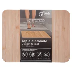 5Five Diatomite Bathroom Mat (45 x 35 x 0.9 cm)