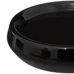 5Five Mayaj Sandstone Soap Dish (11.5 x 2.6 x 11.5 cm, Black)