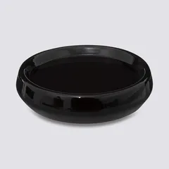 5Five Mayaj Sandstone Soap Dish (11.5 x 2.6 x 11.5 cm, Black)