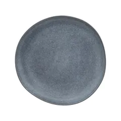 SG Spring Water Porcelain Stoneware Dinner Plate (27 cm, Blue)