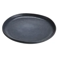 SG Spring Water Porcelain Stoneware Dessert Plate (21 cm, Blue)