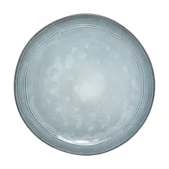 SG Porcelain Stoneware Dessert Plate (22 cm, Blue)