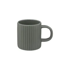 SG Ribbed Earthenware Cup (100 ml, Green)