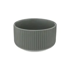SG Ribbed Earthenware Bowl (420 ml, Green)