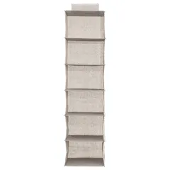 5Five 6-Slot Cloth Storage Organizer (30 x 30 x 120 cm)