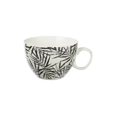 SG New Bone China Leaf Mug (Assorted colors/designs, 380 ml)