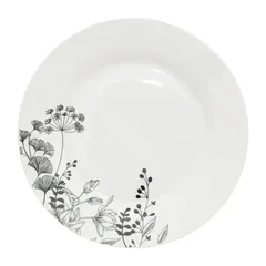 SG White Floral Porcelain Dinnerware Set (18 Pc.)