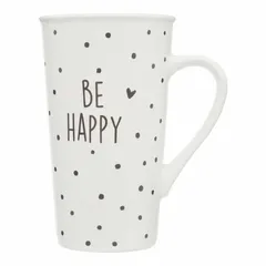 SG New Bone China Mug (500 ml, Assorted colors/designs)