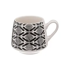 SG Patterned Earthenware Mug (Assorted colors/designs, 320 ml)