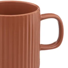 SG Ribbed Earthenware Mug (350 ml)