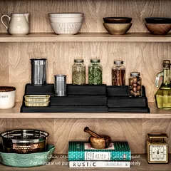 MadeSmart 3-Tier Expandable Cabinet Shelf (37.94 x 24.77 x 9.05 cm)