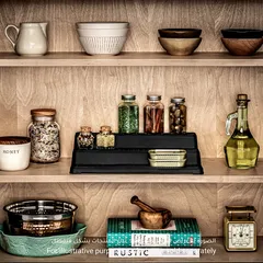 MadeSmart 3-Tier Cabinet Shelf (37.41 x 24.31 x 8.51 cm)