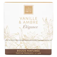 شمعة معطرة كومتوار دو لا بوجي مايل (فانيليا وعنبر، 190 جرام)