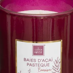 Comptoir de la Bougie Mael Scented Wax Candle (190 g, Acai Berries & Watermelon)