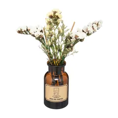 Scent Diffuser W/Dried Flowers (Assorted colors/scents, 100 ml)