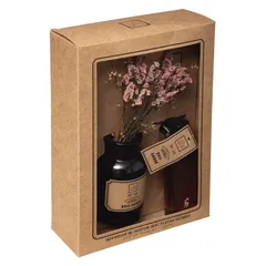 Scent Diffuser W/Dried Flowers (Assorted colors/scents, 100 ml)