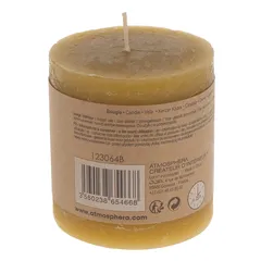 Comptoir de la Bougie Olia Rustic Wax Candle (6.7 x 7 cm, Yellow)