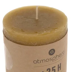 Comptoir de la Bougie Olia Rustic Wax Candle (6.7 x 7 cm, Yellow)