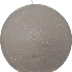 Comptoir de la Bougie Olia Rustic Wax Ball Candle (10 cm, Gray)