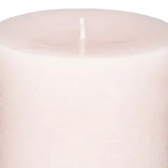 Comptoir de la Bougie Rustic Wax Pillar Candle (10 x 10 cm, Pink)