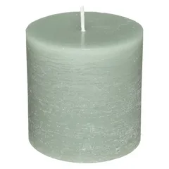 Comptoir de la Bougie Rustic Wax Pillar Candle (6.7 x 7 cm, Eucalyptus)