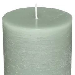 Comptoir de la Bougie Rustic Wax Pillar Candle (6.7 x 7 cm, Eucalyptus)