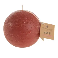 Comptoir de la Bougie Rustic Wax Ball Candle (10 cm, Amber)