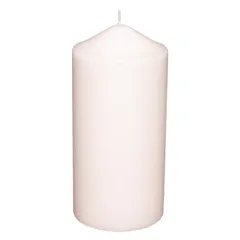 Comptoir de la Bougie Hugo Wax Pillar Candle (6.8 x 14 cm, Pink)