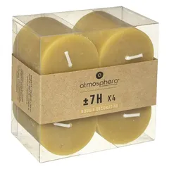 Comptoir de la Bougie Olia Wax Votive Candle Set (4 Pc., Yellow)