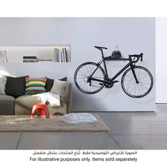 حامل تعليق جداري لدراجة هوائية مع رف دلتا