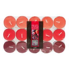 Comptoir de la Bougie Nina Fruits Rouges Scented Tealight Candle Pack (30 Pc.)