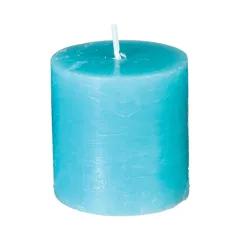 Comptoir de la Bougie Olia Rustic Wax Candle Set (4 Pc., Turquoise)